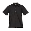 Chef Works Black Cook Shirt (S) CSCV-BLK-S